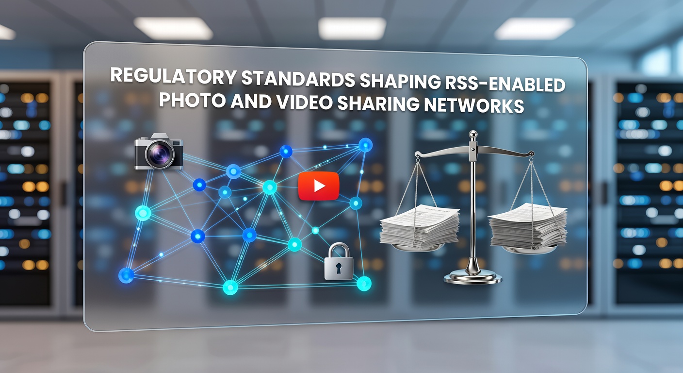 Overview of RSS feed integration in photo and video sharing platforms with regulatory overlays