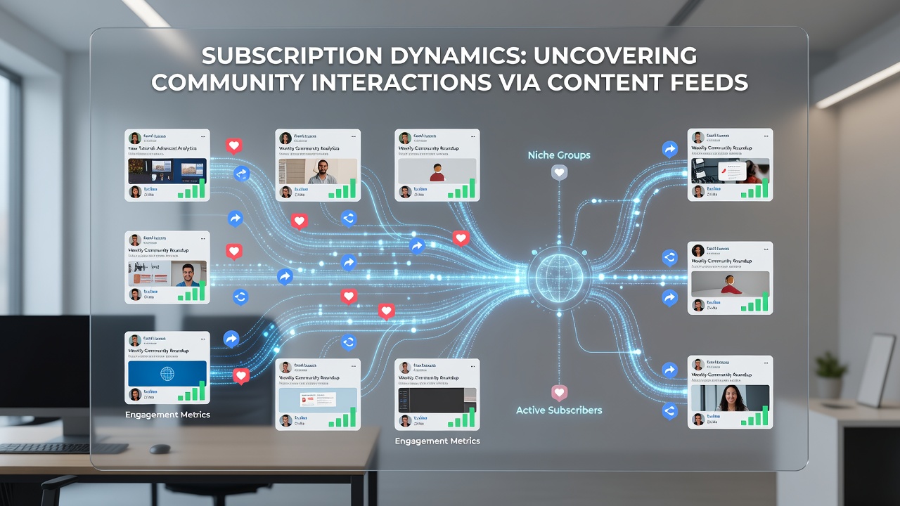 Screenshot example of GamingWorldTV RSS feeds displaying community comments and subscription counters